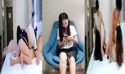 วัยรุ่นจีนคู่รักได้นัดกับเพื่อนและแฟนของเขาให้มาที่โรงแรมและได้ทำการเย็ด2คู่แบบเสียวสุด