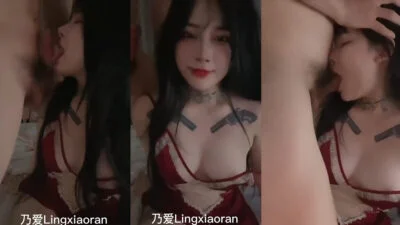 สาวสวยชุดเซ็กซี่อมควยลึก