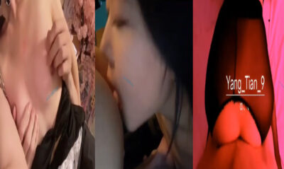 สาวจีนเธอถ่ายคลิปเลียตูดให้แฟนของเธอก่อนที่จะเย็ดกัน