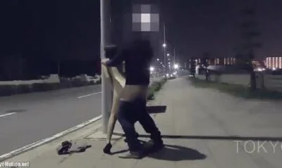 เปลี่ยนบรรยากาศออกมากลางแจ้ง นัดแฟนมาข้างถนนจัดกันหนักไปหลายน้ำ