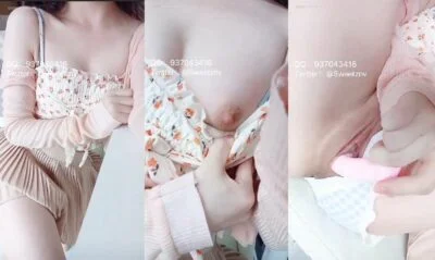 ขาวเนียนทรงดีเล่นเสียวถ่ายคลิปช่วยตัวเองอวดแฟนคลับ ใครสนก็ซับแอคน้องเขาได้